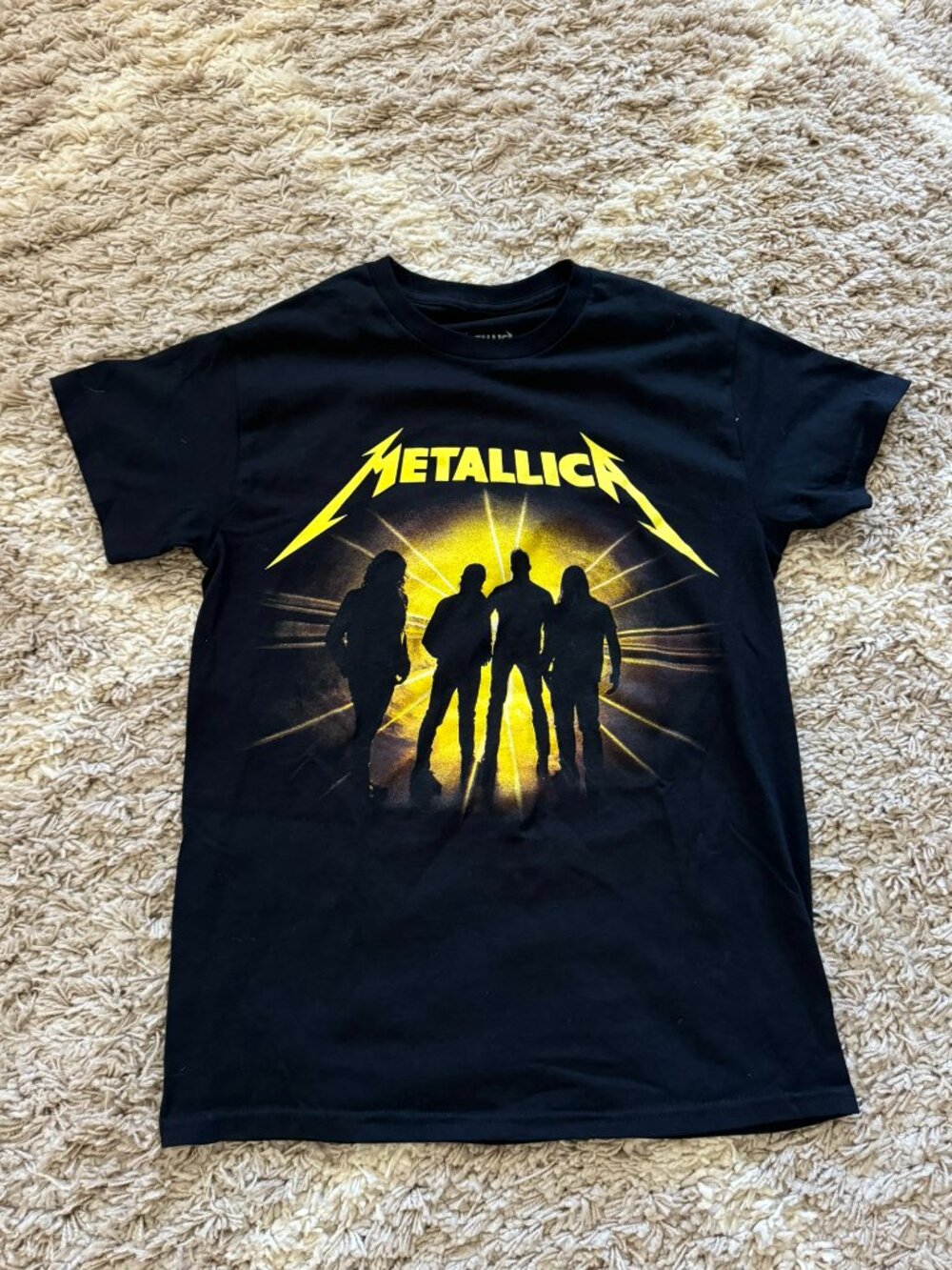 Metallica M72 Tour Band Tee Shirt, Size Small